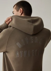 Мужской свитшот на молнии с капюшоном ATH ZH 523