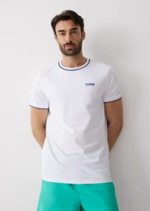 Мужская хлопковая футболка VNECK NAUTI